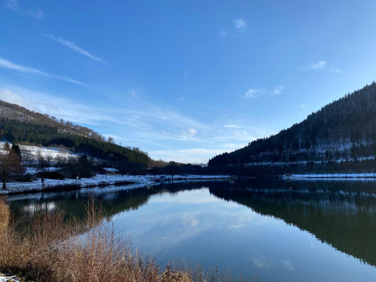 ווינטרברג Ferienwohnung Am Hillestausee מראה חיצוני תמונה